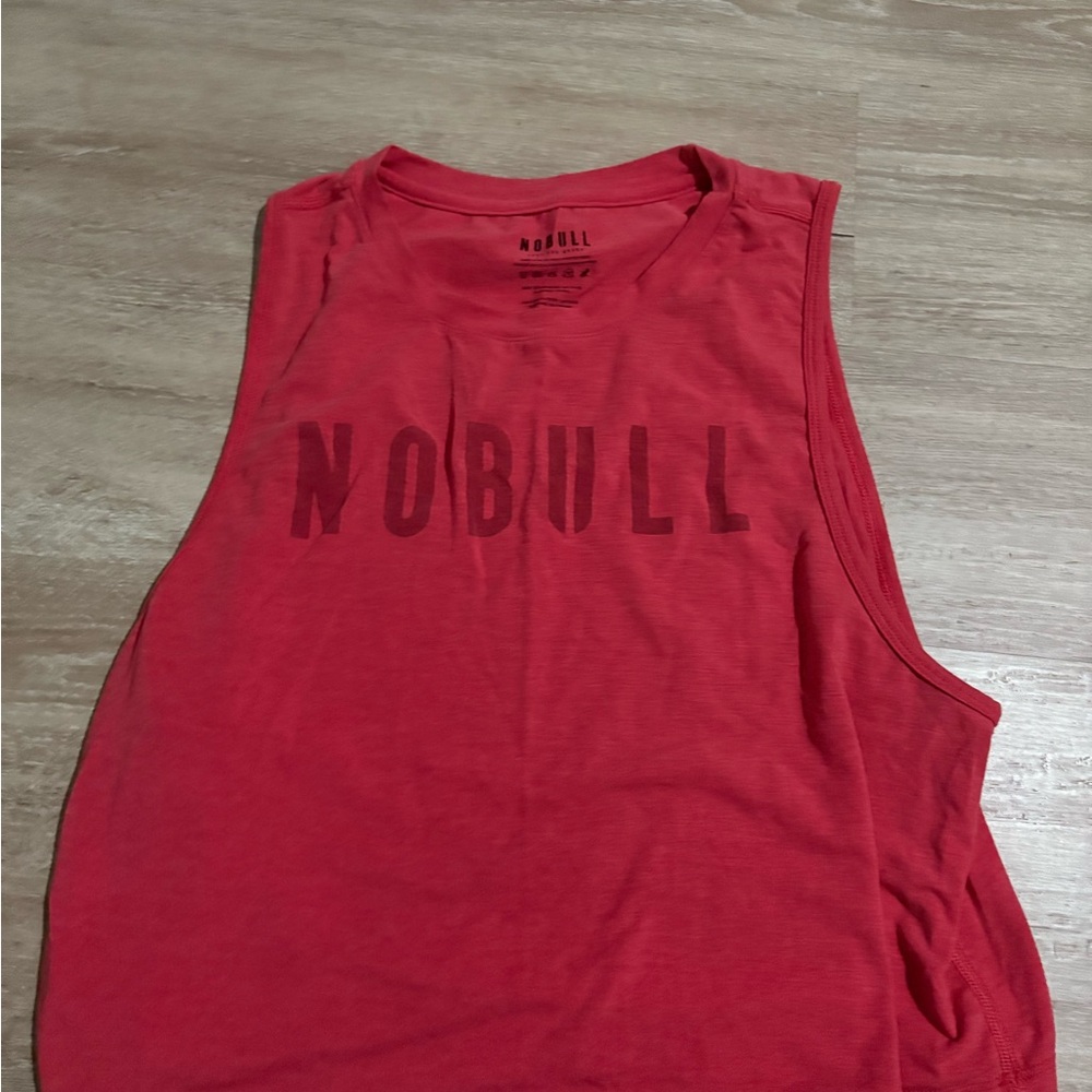 NOBULL Bold Red Muscle Tank